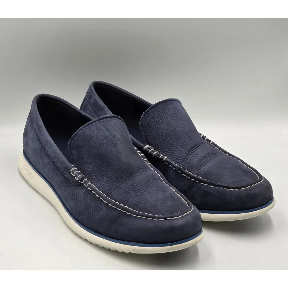 Cole Haan 2.Zerogrand Venetian Loafer Men's 11.5M Marine Blue C33016